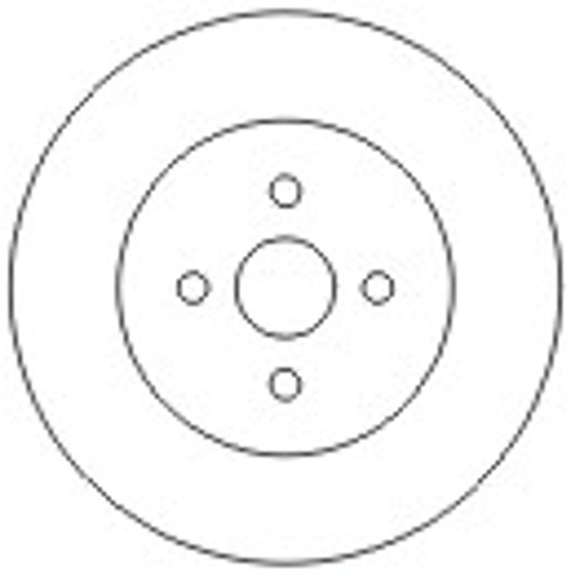 Диск тормозной MAPCO 25561