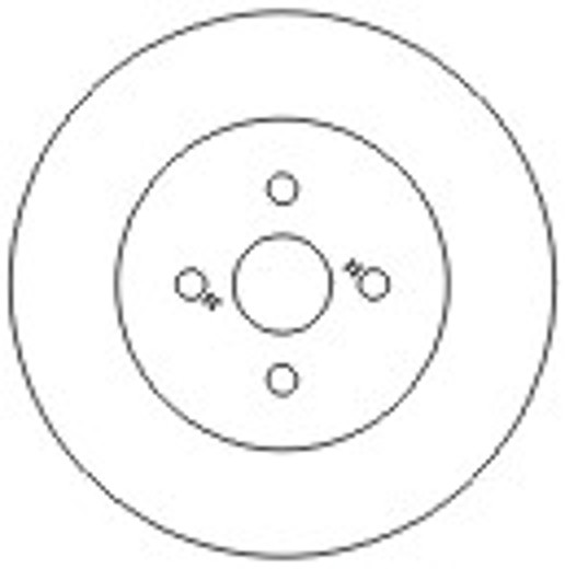 Диск тормозной MAPCO 25567