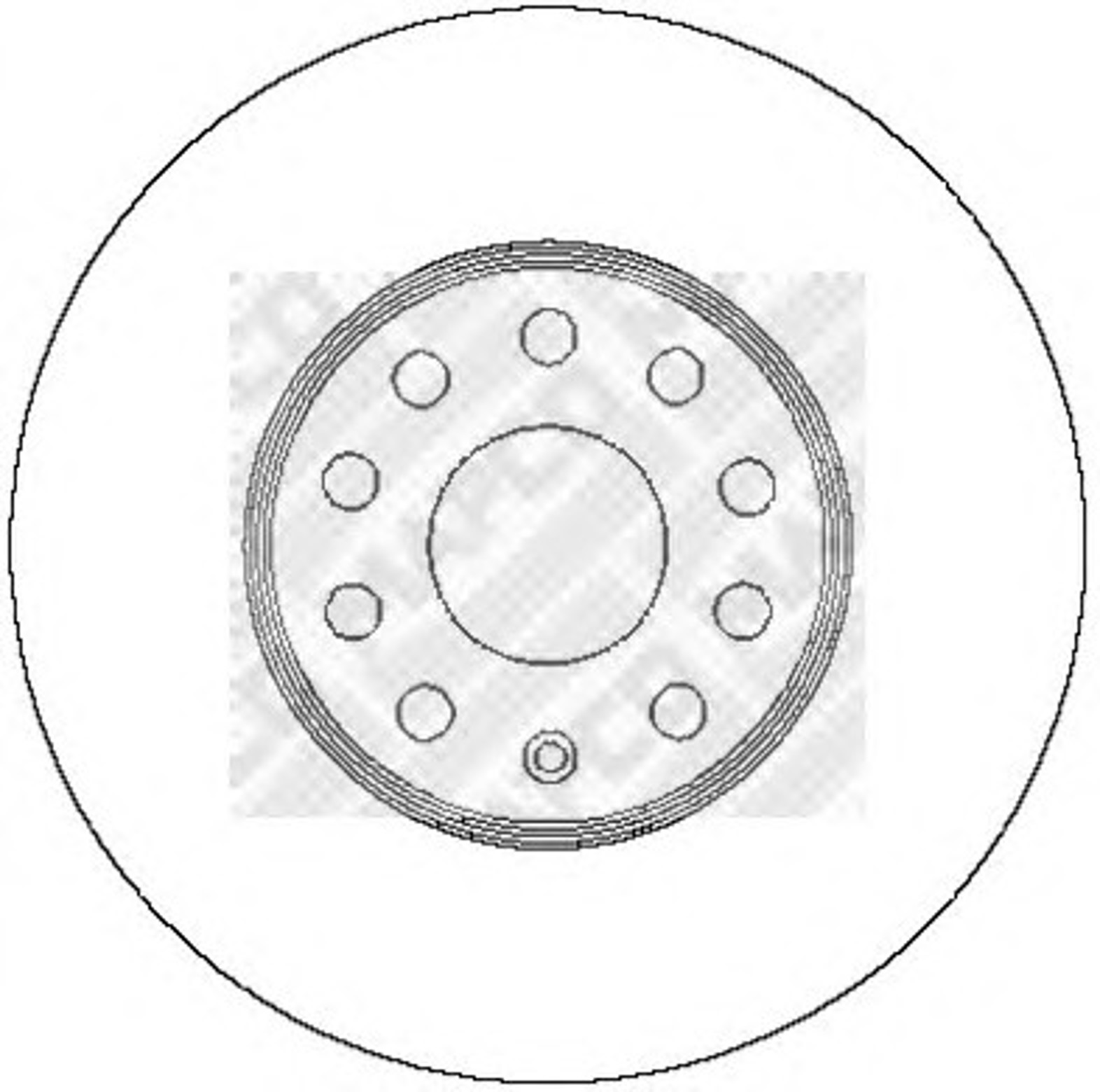 Диск тормозной MAPCO 25830