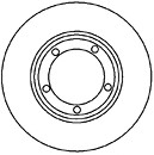 Диск тормозной MAPCO 45542