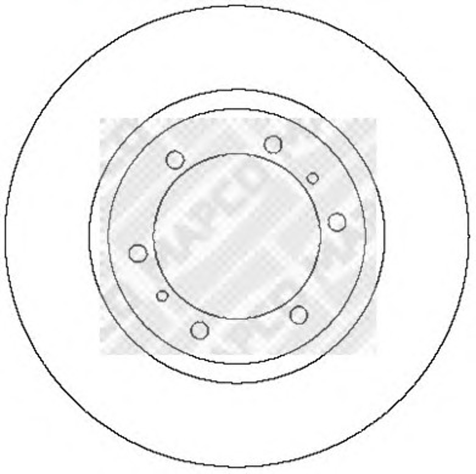 Диск тормозной MAPCO 45546