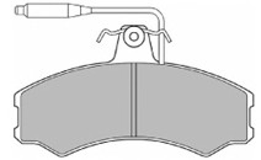 6194 MAPCO Колодки тормозные дисковые