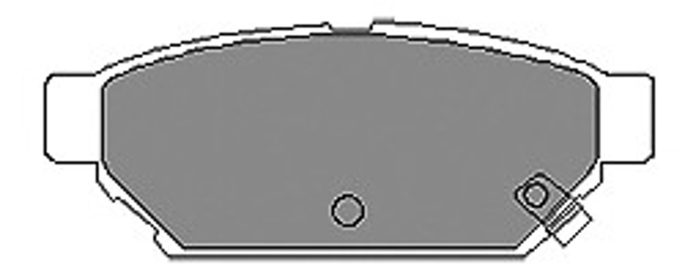 Колодки тормозные дисковые MAPCO 6229