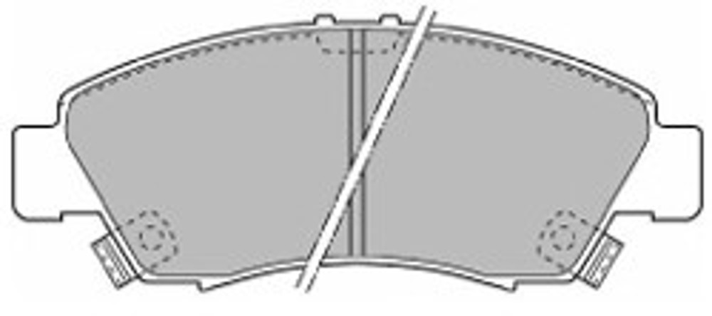 6408 MAPCO Колодки тормозные дисковые