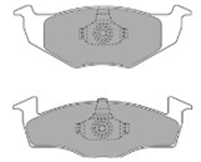 6496 MAPCO Колодки тормозные дисковые