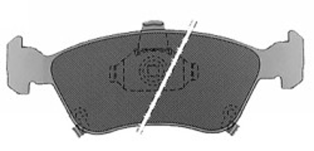 Колодки тормозные дисковые MAPCO 6508