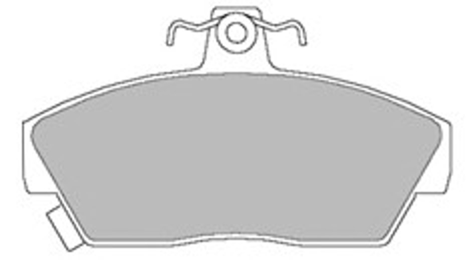 Колодки тормозные дисковые MAPCO 6526