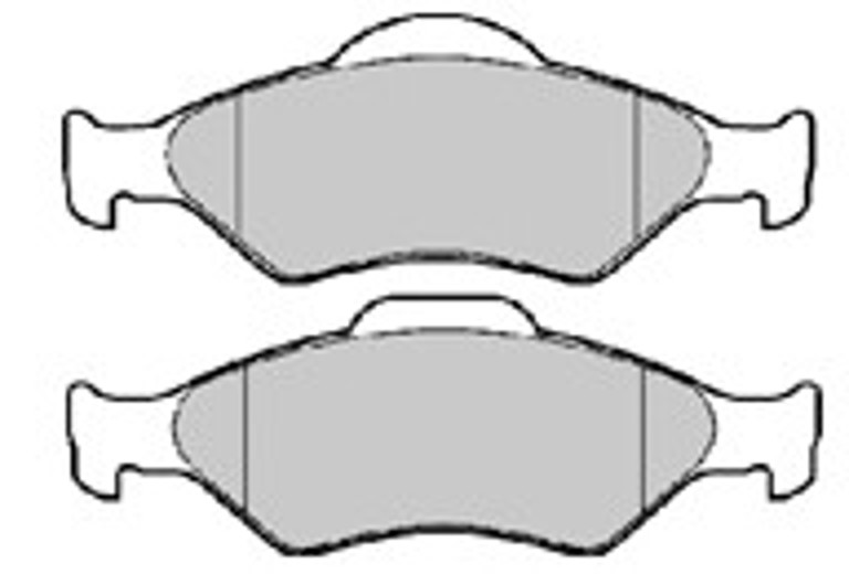 Колодки тормозные дисковые MAPCO 6545