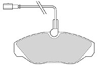 Тормозные колодки MAPCO 6563