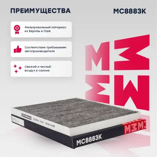 Фильтр воздух во внутренном пространстве