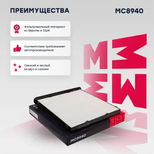 Фильтр воздух во внутренном пространстве
