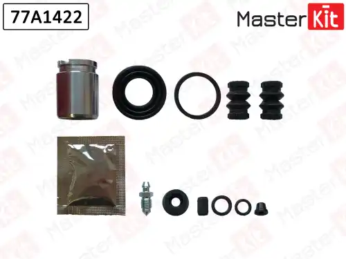 77A1422 MASTER KIT 77A1422_ремкомплект тормозного суппорта! с поршнем\ VW Polo (9N_) 01-12, KIA Venga 10>