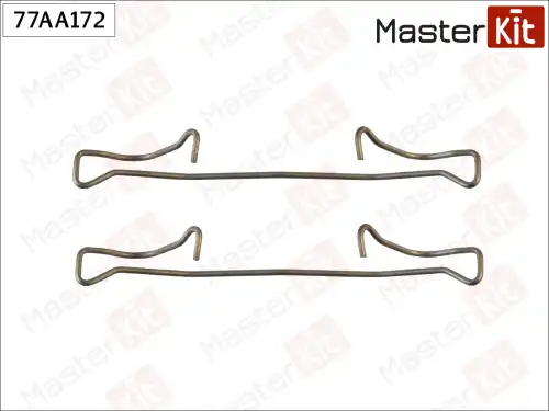 77AA172 MASTER KIT 77AA172_к-кт установочный тормозных колодок!\ Peugeot 5008 09>