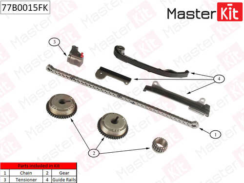 77BO015 MASTER KIT 77BO015_насос масляный!\ Ford SAFA