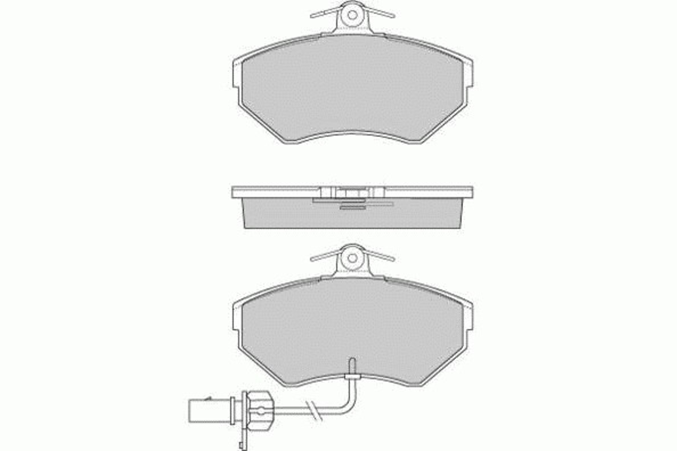 13-0460-2837-2-SET-MS MASTER-SPORT Колодки тормозные дисковые