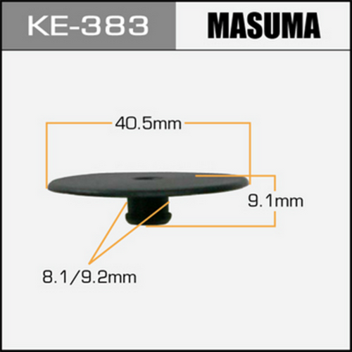 Клипса пластмассовая MASUMA KE-383