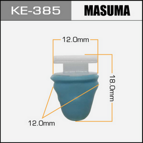 Клипса пластмассовая MASUMA KE-385