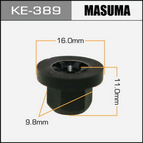 Клипса пластмассовая MASUMA KE-389