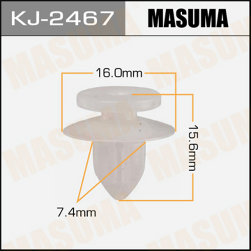 Клипса пластмассовая MASUMA KJ-2467