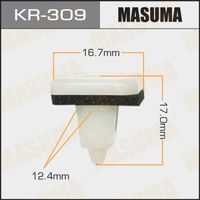 Клипса пластмассовая MASUMA KR-309