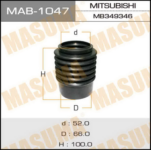 Пыльник амортизатора MASUMA MAB-1047