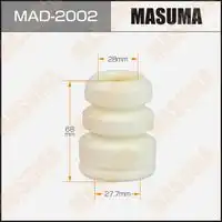 MAD-2002_Отбойник амортизаторов MASUMA, 27.7x28x68, ALMERA / N16E MASUMA MAD-2002