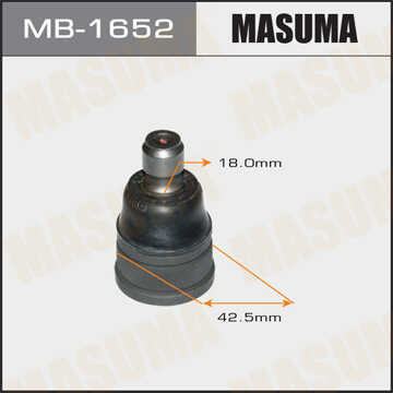 MB-1652 MASUMA MB-1652_опора шаровая!\ Mazda 3 BK all 03>