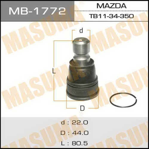 MB-1772 MASUMA Опора шаровая