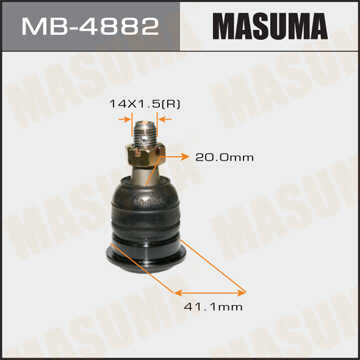 MB-4882 MASUMA MB-4882_опора шаровая!\ Nissan Almera Tino V10M all 00>