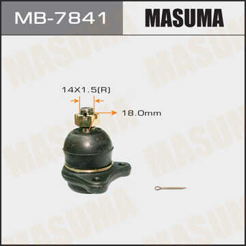 MB-7841 MASUMA MB-7841_опора шаровая передняя верхняя!\ Mitsubishi L200/Pajero IV 2.5-3.8/DI-D/TD/V6 00>