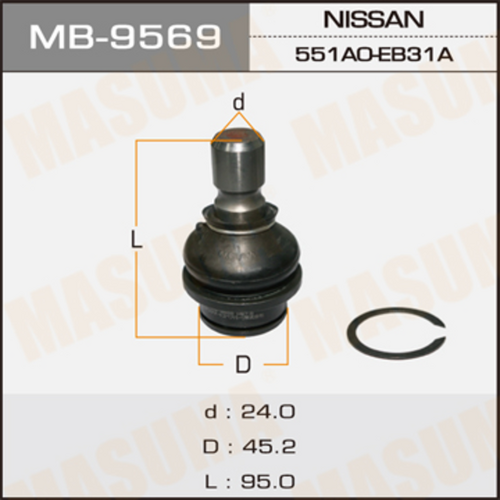 MB-9569 MASUMA Опора шаровая