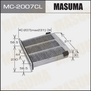 MC-2007CL MASUMA MC-2007CL_фильтр салона! угольный\ Mitsubishi Grandis/Lancer/Outlander03>