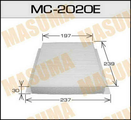 Фильтр воздушный MASUMA MC-2020