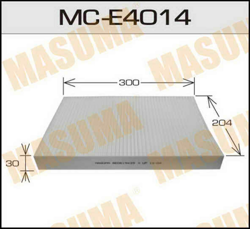 Фильтр салона MASUMA MC-E4014