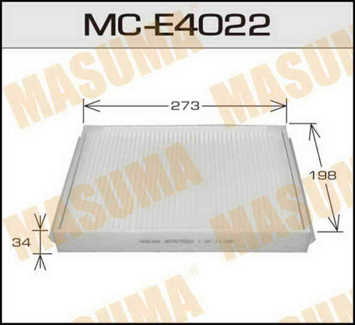 Фильтр салона MASUMA MC-E4022