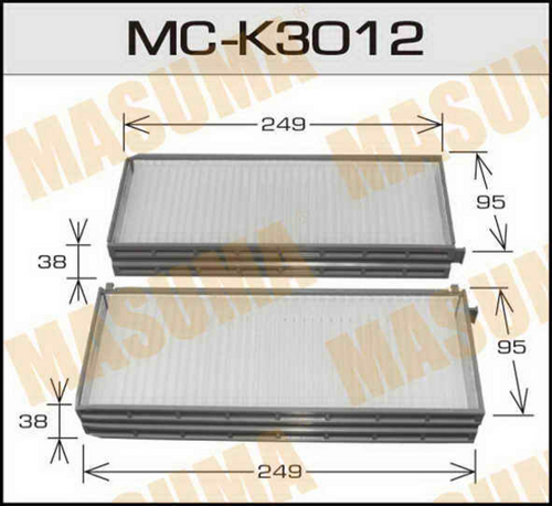 Фильтр воздушный MASUMA MC-K3012