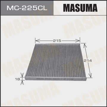 MC225CL MASUMA MC-225CL_фильтр салона! угольный\ Toyota Avensis/Land Cruiser/Previa/Yaris 99>