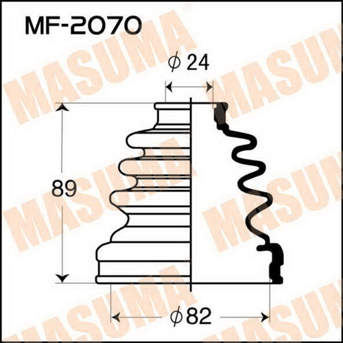 Пыльник ШРУСа MASUMA MF-2070