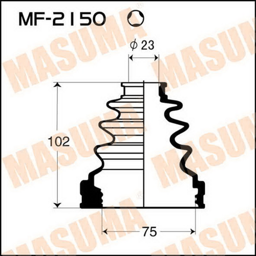 Пыльник ШРУСа MASUMA MF-2150