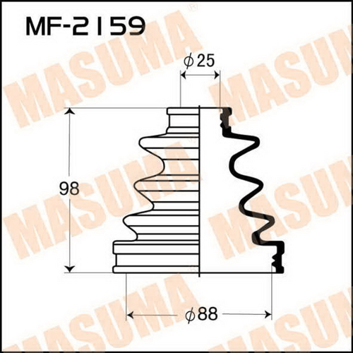 Пыльник ШРУСа MASUMA MF-2159