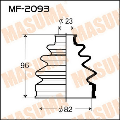 Пыльник ШРУСа MASUMA MF2093