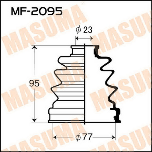 Пыльник ШРУСа MASUMA MF2095