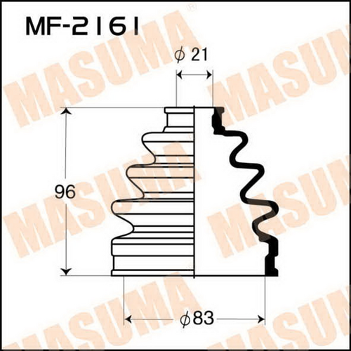 Пыльник ШРУСа MASUMA MF2161