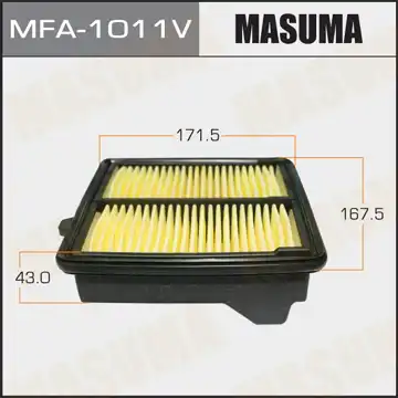 MFA-1011 MASUMA MFA-1011_фильтр воздушный!\ Honda Jazz 1.2/1.4 02>