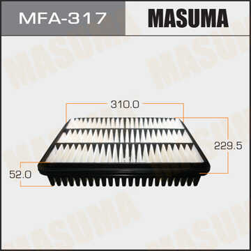 MFA-317 MASUMA MFA-317_фильтр воздушный!\ Toyota Land Cruiser 120/Prado KDJ120 1KDFTV