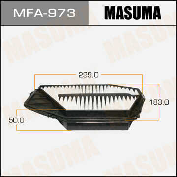 MFA-973 MASUMA MFA-973_фильтр воздушный!\ Honda Accord 2.0/2.2 16V 93-98 / Shuttle 2.2/2.3 16V 94>