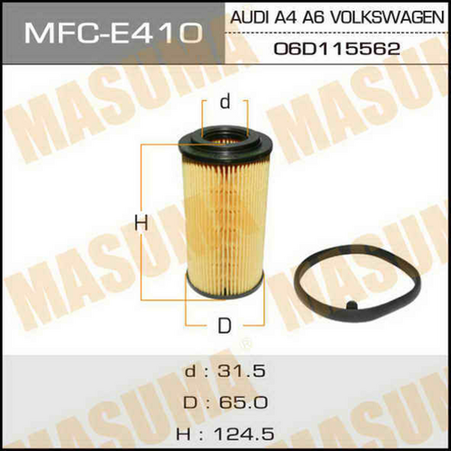 Фильтр масляный MASUMA MFCE410