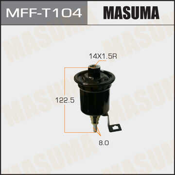 MFF-T104 MASUMA MFF-T104_фильтр топливный!\ Toyota Picnic 2.0 3S-FE 96>