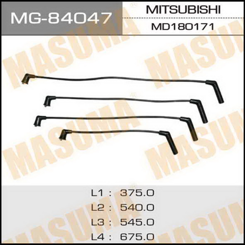 Комплект проводов зажигания MASUMA MG84047