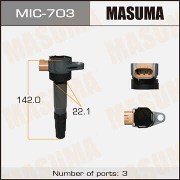 MIC-703_катушка зажигания!\ Suzuki Grand Vitara/Swift/SX4 06> MASUMA MIC-703